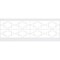 Ekena Millwork 36"H x 94 1/2"W Gypsum PVC Wainscot Paneling Kit WPK36X94GYP - alternate 3